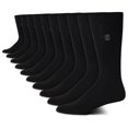 thumbnail image 1 of Calcetines de vestir para hombre IZOD, 10 pares, comodidad ligera, 1 of 7