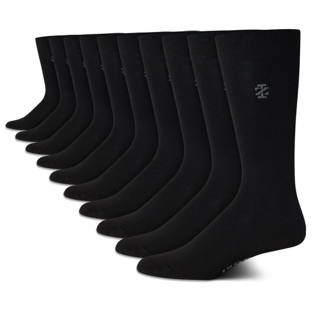Calcetines de vestir para hombre IZOD, 10 pares, comodidad ligera