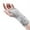 Gray left hand, variant on Yibooy 1pc Wrist Support Nylon Adjustable Arthritis Wristband (M Black Left Hand)
