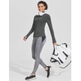 thumbnail image 6 of Pinspark Women's Athletic Jackets Lightweight Running Workout Jacket Full Zip Track Tops Sportswear with Thumb Holes, 6 of 6