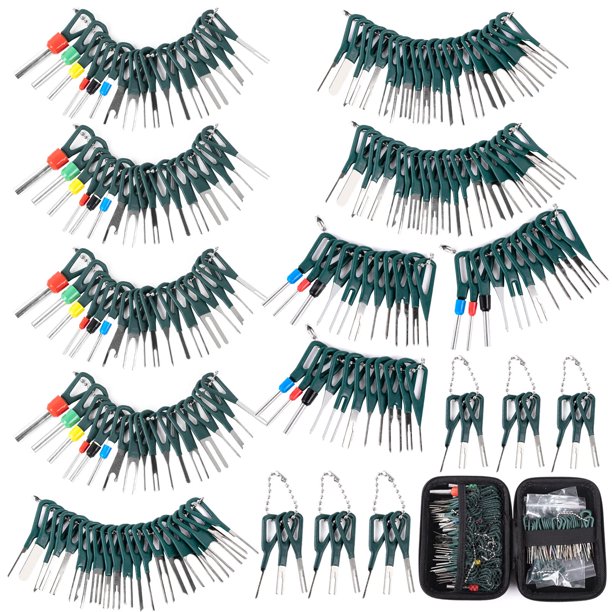 Kit de herramientas de extracción de terminales Kikerike, 172 piezas, para automoción