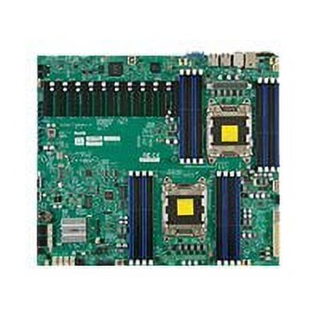 SUPERMICRO X9DRX+-F - Motherboard - LGA2011 Socket - 2 CPUs supported - C602 Chipset - 2 x Gigabit LAN - onboard graphics