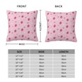 thumbnail image 2 of Yiaed Strawberries Print Pillow Covers Super Soft Decorative Square Throw Pillow Covers Case Cushion Covers for Sofa Couch Bedroom Car Decor（No pillow core）-26"x26", 2 of 7