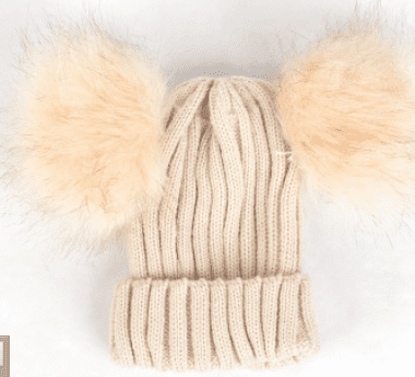 infant pom pom beanie