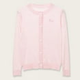 thumbnail image 2 of MKOSPLRT Girls Long Sleeve Cardigan Sweater Button Down Closure Knitted Ribbed Cardigan Solid Lightweight Fall Sweaters 4-16Y, 2 of 4