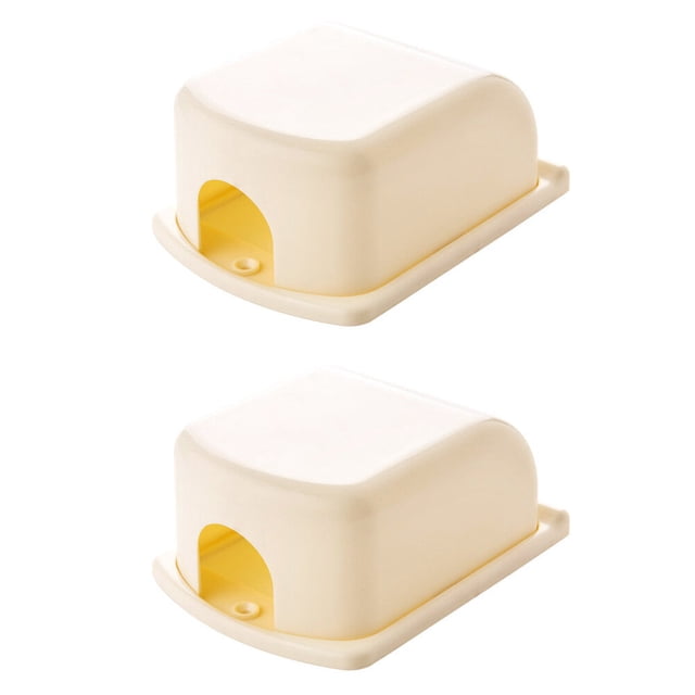 MasteelfCA 2 Pcs Couvre-Interrupteurs Créatifs Couvre-Interrupteurs Protecteurs Simples