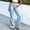 Light Blue, variant on ZZwxWA Flare Sweatpants Women Petite Drawsting High Waisted Sweat Track Pants Casual Y2K Workout Gym Active Bell Bottom
