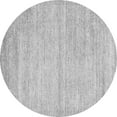 thumbnail image 1 of Ahgly Company Indoor Round Solid Gray Modern Area Rugs, 6' Round, 1 of 4
