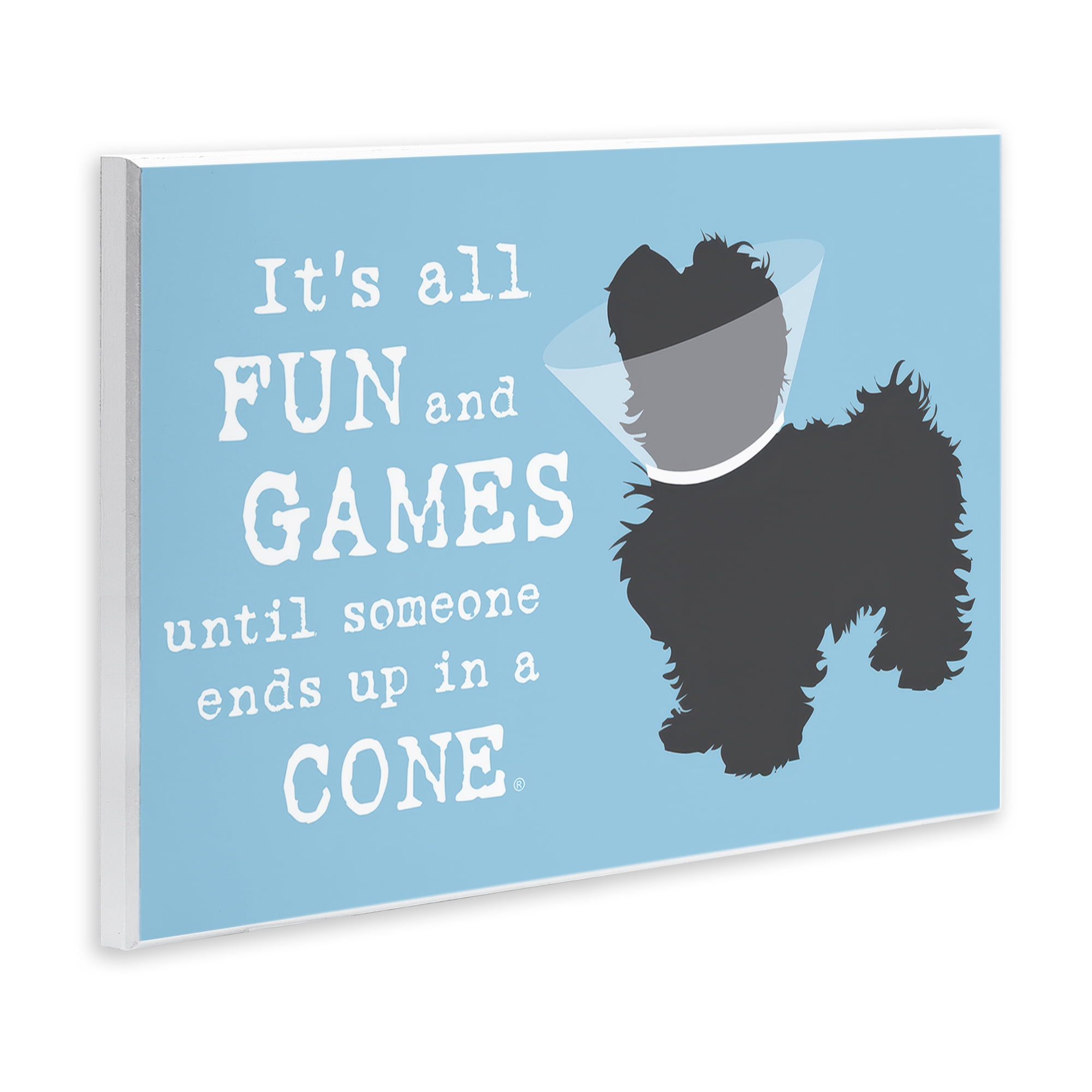 Stupell Industries Funny Fun & Games Dog Animals Painting Unframed Art Print Wall Art, 15 x 10