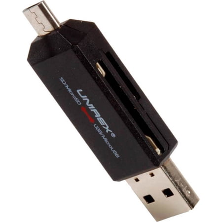 Unirex MSW002 4 in 1 USB/ Micro USB Reader