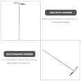 thumbnail image 3 of BRIGHTFUFU 5Pack Iron Silver Mini Multifunction Hammer for Micro Work and Repairs, 3 of 8