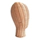 thumbnail image 3 of Cabeza de maniquí para peluca de ratán Práctico soporte para peluca Elegante soporte para sombrero Soporte para diadema Robusto independiente para, 3 of 9