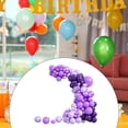 thumbnail image 1 of de guirnaldas de globos, decoraciones para fiestas, telón de fondo, suministros para fiestas, conjunto de globos multifunción elegante, arreglo Púrpura, 1 of 7
