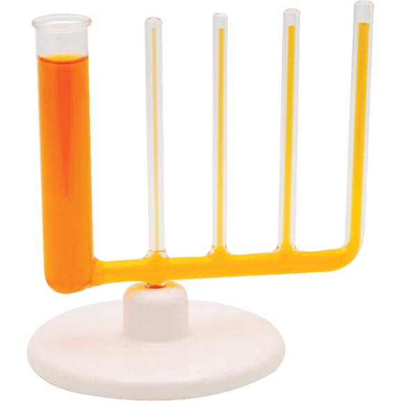 Eisco Labs Glass Equilibrium Tubes with Plastic Base
