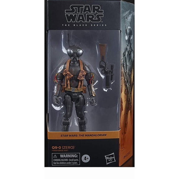 Star Wars The Mandalorian: The Black Series Q9-0 Zero Kids Toy Action Figure for Boys and Girls (5”)