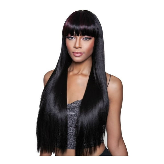 Brown Sugar Human Hair Blend Full Wig - BS144 (F1B/30)