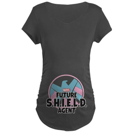

CafePress - Future SHIELD Agent Maternity Dark T Shirt - Maternity Dark T-Shirt