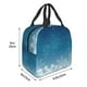 thumbnail image 3 of Easygdp Christmas Snowflakes Bolsa Térmica Premium - Tela Oxford Impermeable, Gran Capacidad, Bolsillo Frontal, Unisex para Trabajo, Escuela, Actividades al Aire Libre y Picnics, 3 of 8