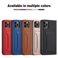 thumbnail image 6 of Suitable For iPhone14 Pro Mobile Phone Leather Case Skin Card Protective Cover Black, 6 of 6
