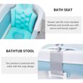 thumbnail image 4 of Juguete de asiento plegable de la bañera de la bañera para las mujeres ancianas y embarazadas, 4 of 8