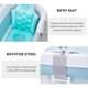 thumbnail image 4 of Juguete de asiento plegable de la bañera de la bañera para las mujeres ancianas y embarazadas, 4 of 8