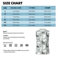thumbnail image 6 of Bingfone African Animals Pattern Men's Tank Tops Workout Sleeveless Tee Shirts Running Beach Tanks for Men-X-Large, 6 of 8