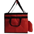 thumbnail image 3 of XTfwl Extra Large Foldable, Insulated Nonwovens Refrigerated Bag, Can Keep Food Hot And Cold, Ideal Choice For Catering And Grocery Transportation, Red, 1-Piece, 3 of 6
