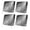 Black, variant on Outdoor Patio Cushion Covers 4 Pack Pink Grey Modern Geometric Patio Chair Cushion Covers with Ties and Zipper Abstract Beach Waterproof Outdoor Seat Cushion Covers for Patio Furniture 20"x18"