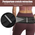 thumbnail image 4 of Hip Brace, Nylon Polyester Rubber Elastic Size Adjustable Reflective Strip Sacroiliac Belt  for Exercise, 4 of 7