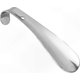 thumbnail image 1 of Lightweight 16cm Shoe Horn for Travel and Daily Use - Durable Steel with Hanging Loop, 1 of 5