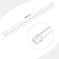 thumbnail image 2 of Unique Bargains Tube Rond en Acrylique Rigide Transparent 11mm ID x 15mm OD x 305mm, 2 of 6
