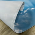 thumbnail image 5 of Ambesonne Summer Place Mats Set of 4, Sunburst Theme Lines, Standard Size, Blue Grey, 5 of 6
