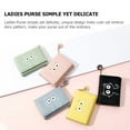 thumbnail image 3 of 1Pcs Wallet Ladies' Card Bag RFID Shielding Technology Pu Leather Cash Storage Compact Travel Commute, 3 of 7