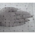 thumbnail image 4 of oneOone Viscose Chiffon Fabric Star & Faces Animal Decor Fabric Printed BTY 42 Inch Wide, 4 of 4
