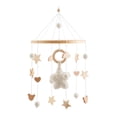 thumbnail image 4 of Móvil para cuna de bebé, campana colgante para cama, juguete colgante, campana para cama de bebé, juguetes Montessori creativos para bebés recién Estrella beige, 4 of 9