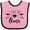 Pink and Black, variant on Inktastic I Love My Oma Heart and Arrows Boys or Girls Baby Bib