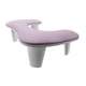 thumbnail image 1 of Reposabrazos para uñas, almohada para manos para manicura, cojín para reposamanos para manicurista rosa, 1 of 9