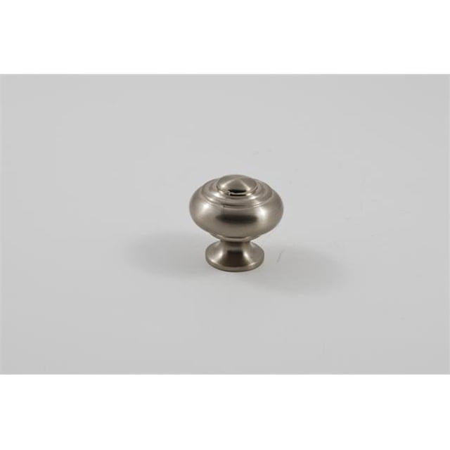 10324SN Essentiels Résidentiels Bouton de Cabinet Champignon - Nickel Satiné