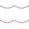 thumbnail image 1 of YWIYIUD 4PCS Independence Day Flag Banner 9 FT String Pennant Flags Independence Day Anniversary Decorations 4th of July Independence Day Garland Party Wedding Decorations, 1 of 1