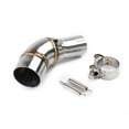 thumbnail image 2 of Motorcycle Exhaust Muffler Link Pipe Middle Pipe With Exhaust For Yamaha YZF R25 R30 R3 MT03 MT-03 2014-2021, 2 of 3