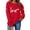 Red-B, variant on Uaswgudfs Women's Valentine's Day Crewneck Sweatshirt - Long Sleeve Casual Pullover Leopard Heart Print, Valentine Graphic Top for Women