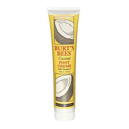 5 Pack - Burt's Bees Coconut Foot Creme 4.34oz Each