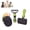 Green, variant on 3PCS Dog Grooming Kit - Deshedding Brush, Slicker Brush, Bath Brush and Comb for Pet Supplies (Green Black)