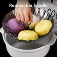thumbnail image 4 of Vegetable Steam Basket, Expandable Steam Basket Kitchen Folding Steam Basket Collapsible Steamer Baskets Veggie Steaming Basket For Home Kitchen Restaurants, 4 of 8