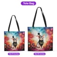 thumbnail image 5 of Hello 2025 Sphynx Celebrates Happy New Year Firework Balloon All Over Print 3D Canvas Tote Bag Cat Lover Kitten Owner Gifts Idea Reusable Handbag - 02024, 5 of 5