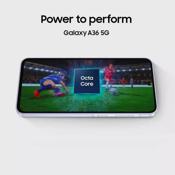 Samsung Galaxy A36 5G AI, 256GB+8GB RAM, Android Smartphone, Dual
