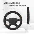 thumbnail image 4 of XMXT Cute Cosmic Hand Painting Steering Wheel Cover, Elastic Non-Slip Universal Fit Car Decor Accessories Protector for Auto SUV Trucks, 4 of 8
