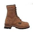 thumbnail image 4 of AdTec Women's 2426 9" Steel Toe Logger Work Boots, 4 of 5