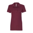 thumbnail image 2 of Gildan - Premium Cotton Women's Double PiquÃ© Polo - 82800L, 2 of 3