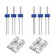 thumbnail image 1 of Paquete de 6 agujas dobles gemelas para costura arrugada con 2 prensatelas de 9 ranuras para accesorios de máquina de coser 5FM, 1 of 4
